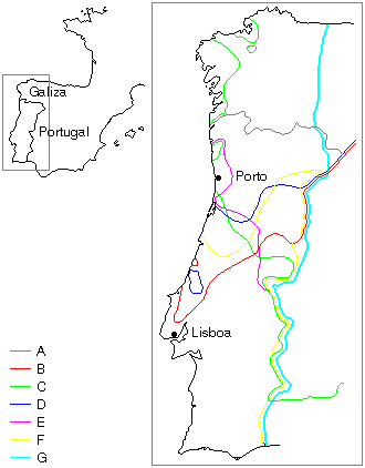 Map of european dialects